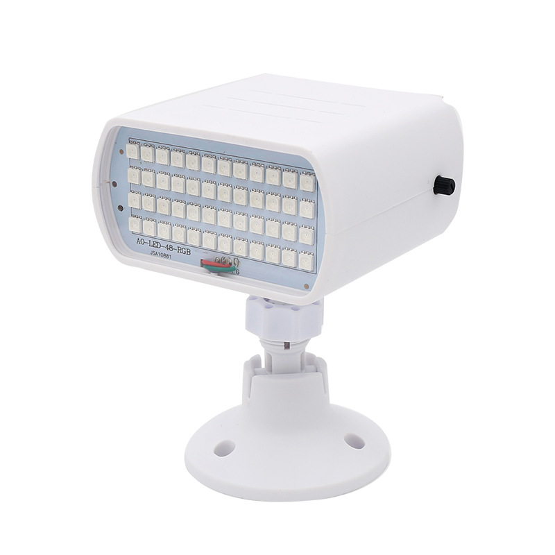 Sound Control 48pcs LED Frequency Stage Frequency Light Burst Laser Flash