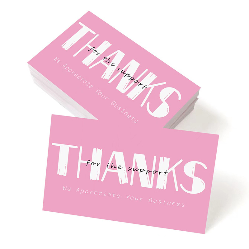 Thank-you Card Gift Present Holiday Greeting Card Wedding Business Party Invitation - Image 10