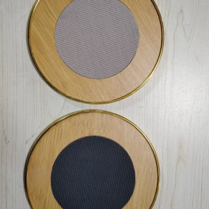 Round insulation mat-edge banding model-fabric pattern-19cm-particle compression board-1 piece