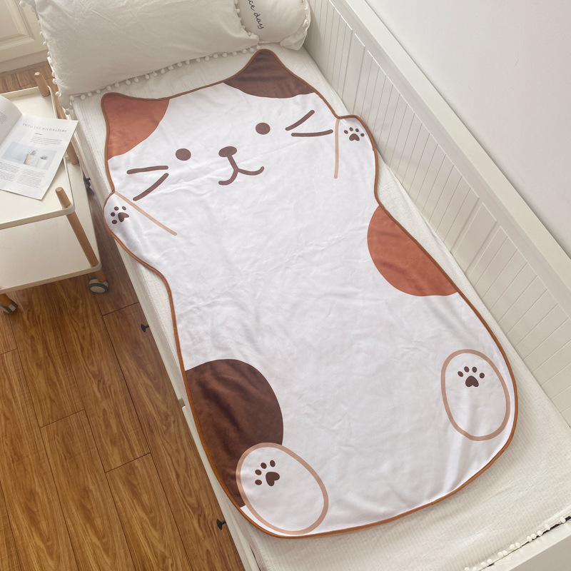 Cartoon Super Soft Fleece Office Nap Blanket