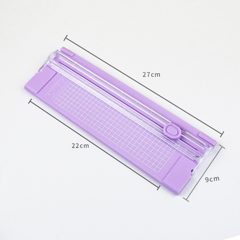 A4 Paper Cutting Knife Small Portable Plastic Paper Cutting Machine Photo Cutter - Image 3