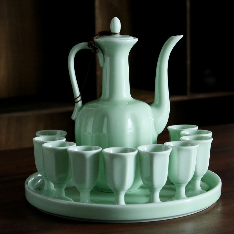 Ceramic Chinese Style Song Wine Pot Liquor Divider - Image 7