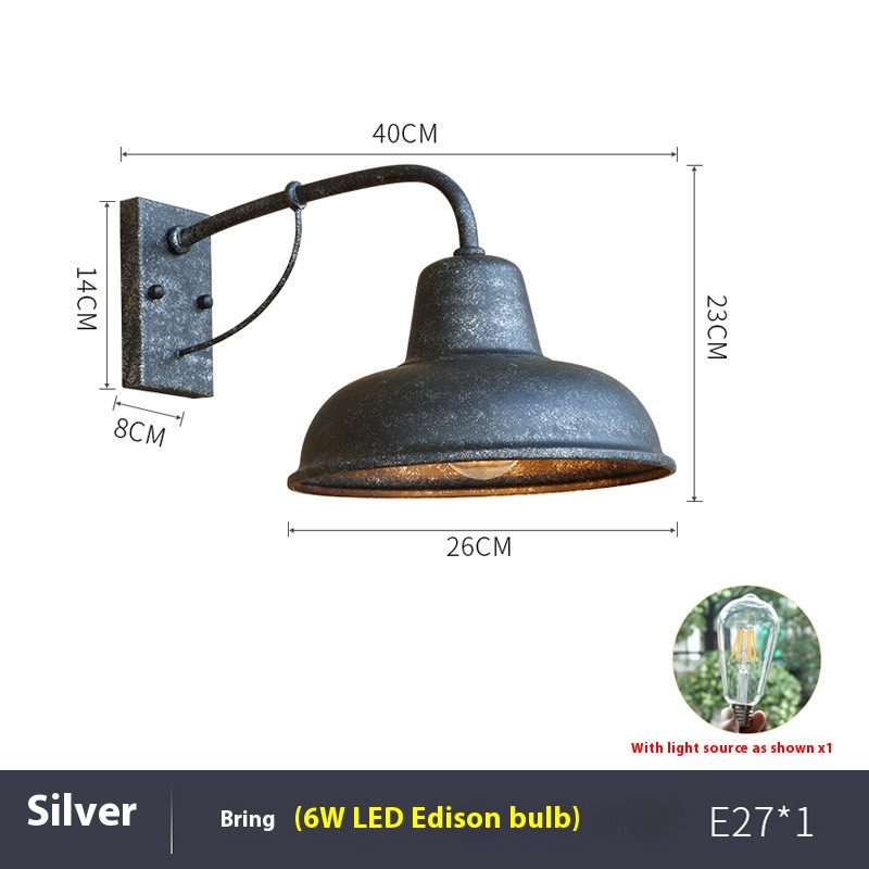 Retro LED Outdoor Wall Lamp