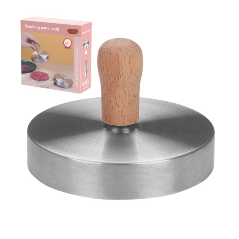 Stainless Steel Hamburger Meat Pressing Machine Mold