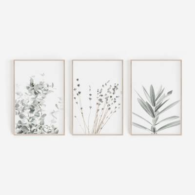 Nordic Small Plant Decoration Painting Canvas Painting - Image 5