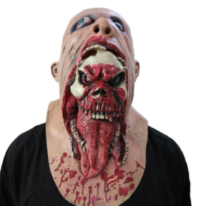 Spoofing horror headgear for Halloween