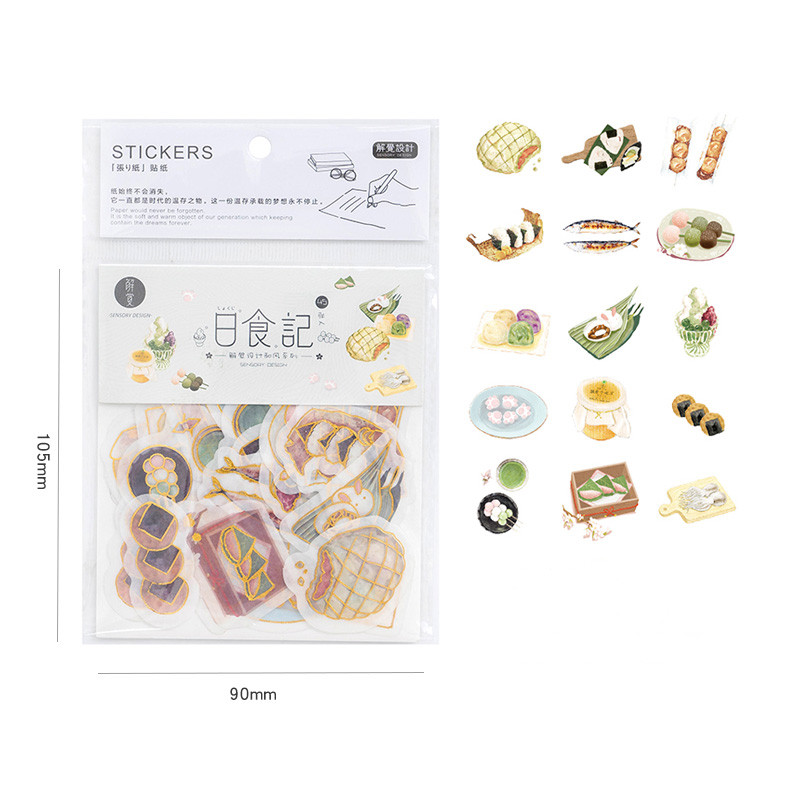 Cute diary decoration hand account small sticker - Image 4