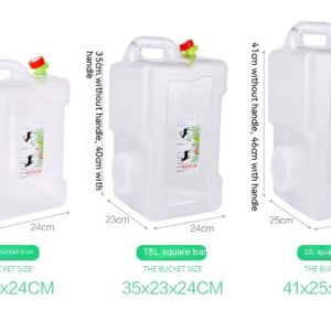 Outdoor Plastic Water Storage Barrel Thick White Transparent With Faucet