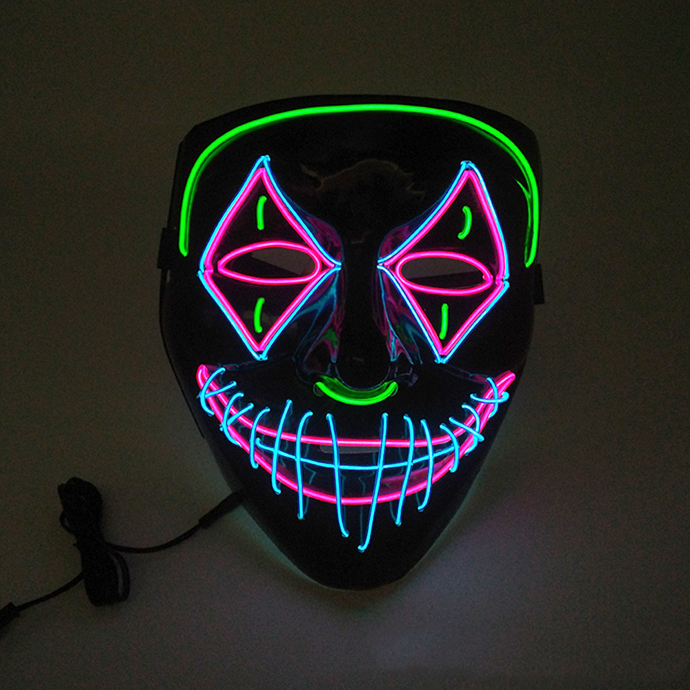 Halloween LED Glowing Mask - Image 2
