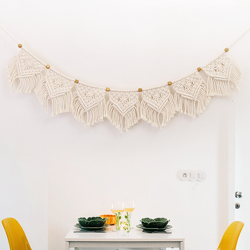 Tassel woven home wall decoration - Image 2