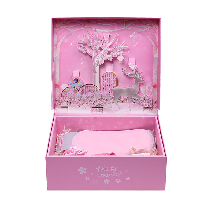 Hand Gift Packaging Box Birthday Gift Bag Box Customization - Image 4