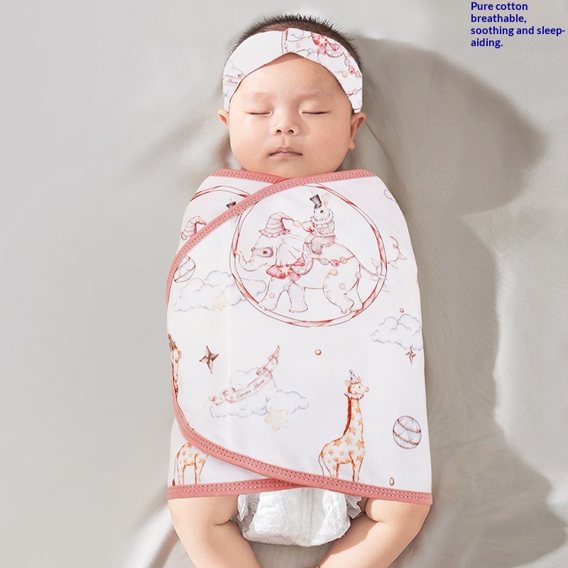 Anti-startle Swaddle Blanket Summer Thin Style - Image 6