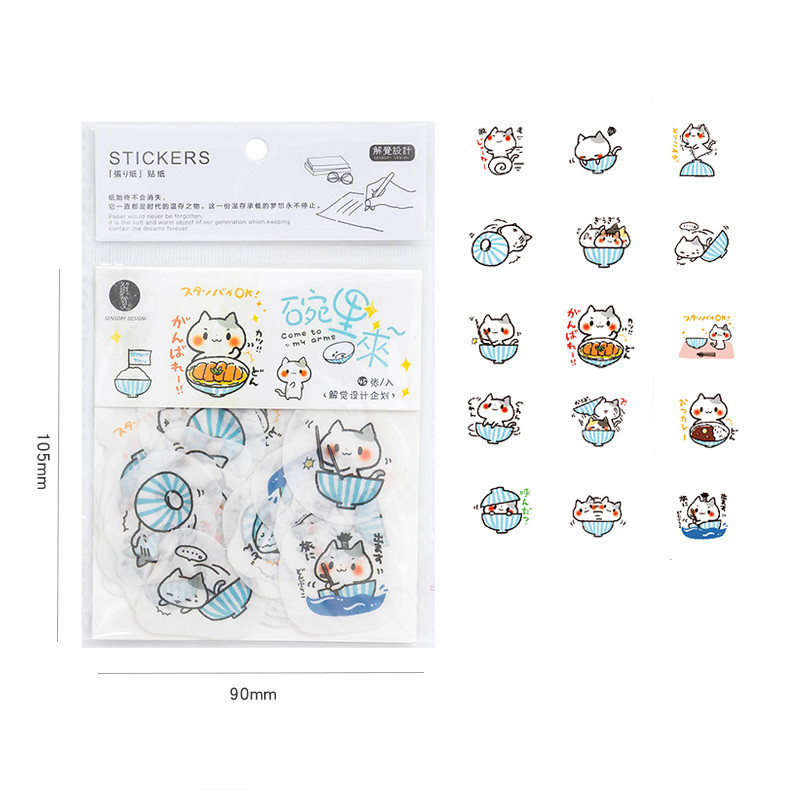 Cute diary decoration hand account small sticker - Image 11