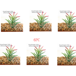 Simulated succulent plants