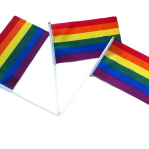 Checkered banner racing flag