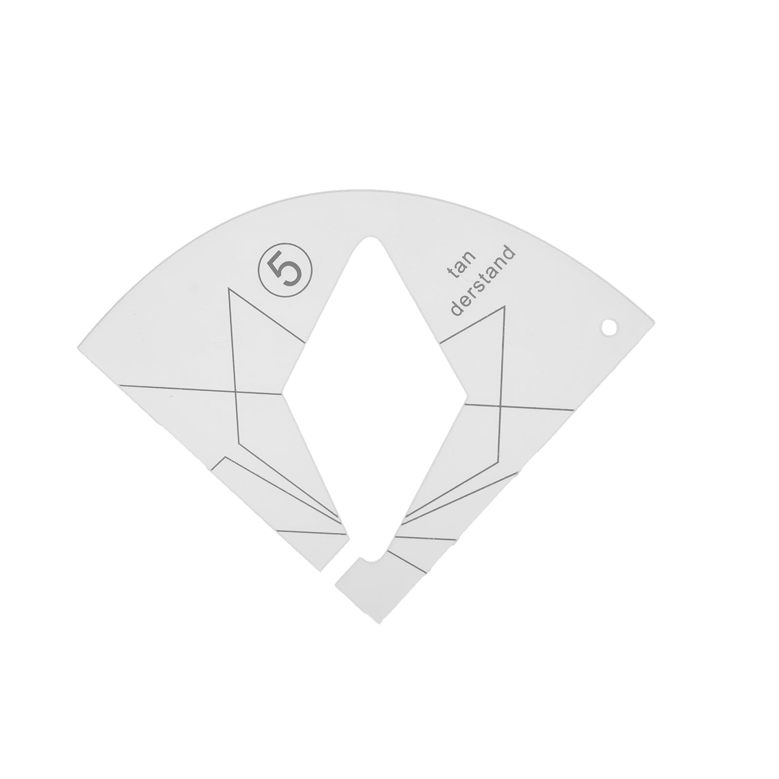 Shaped Hollow Sewing Kit Patchwork Template - Image 10