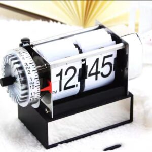 Two-page Flip Alarm Clock Artwork Decoration
