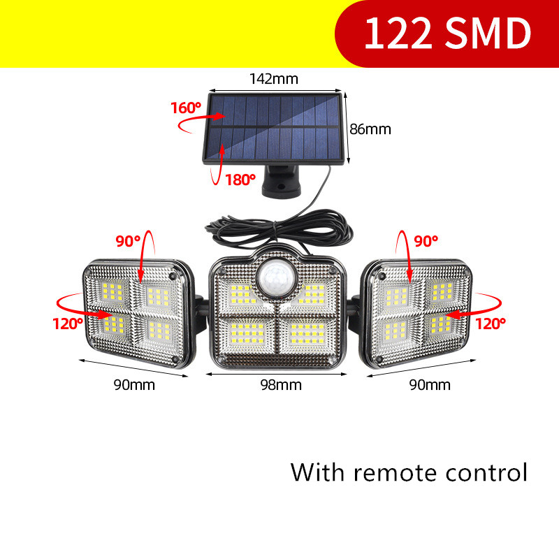 Solar Lamp Waterproof Separate Sensor Wall Lamp - Image 8