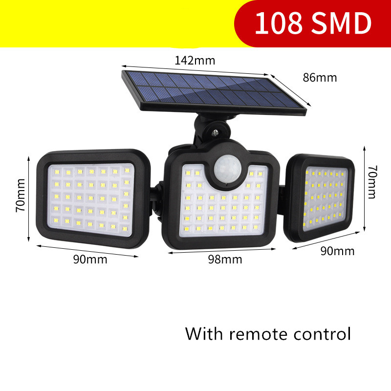 Solar Lamp Waterproof Separate Sensor Wall Lamp - Image 2
