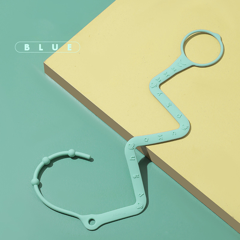 Baby Teether Chain Silicone Nipple Bottle Lanyard - Image 2