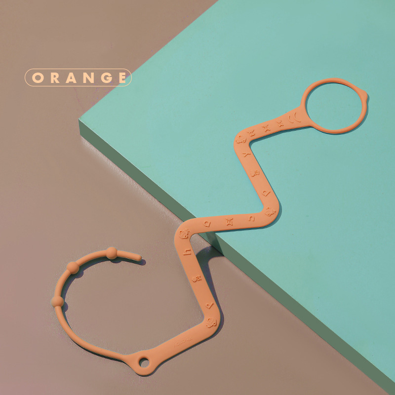 Baby Teether Chain Silicone Nipple Bottle Lanyard - Image 3
