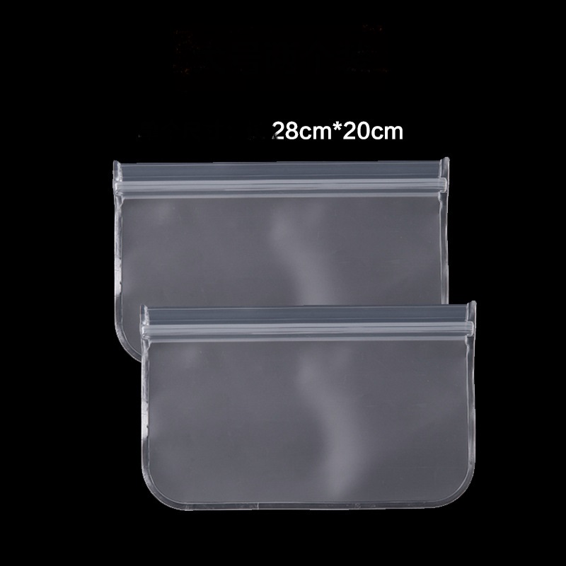 Zipper Type Sealed Bag fruit And Vegetable Storage Bag Thickened