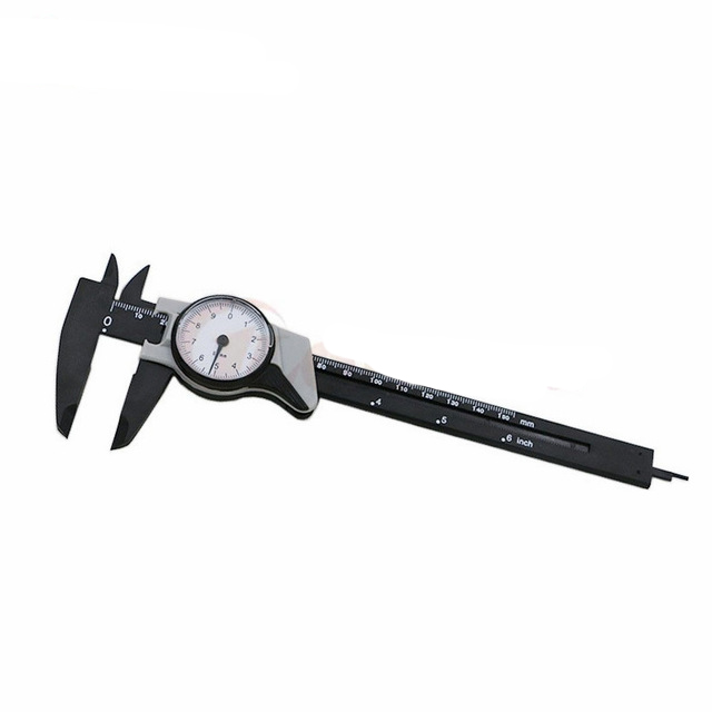 0-150MM0.1MM Plastic Vernier Caliper Plastic Caliper Portable Measuring Tool