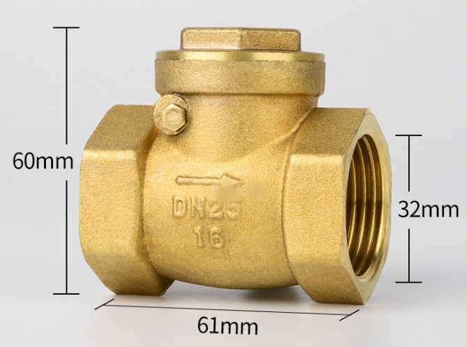 Horizontal Check Valve All Copper Check Valve Check Valve Check Valve 4 Points 6 Points 1 Inch DN50 65 80 100 - Image 3
