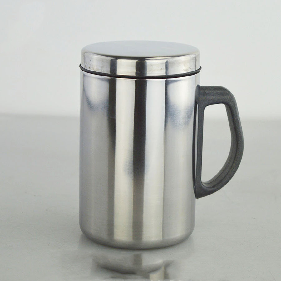 Export Stainless Steel Double-layer Mug Thermos Outdoor Water Cup Gift Cup Custom Logo