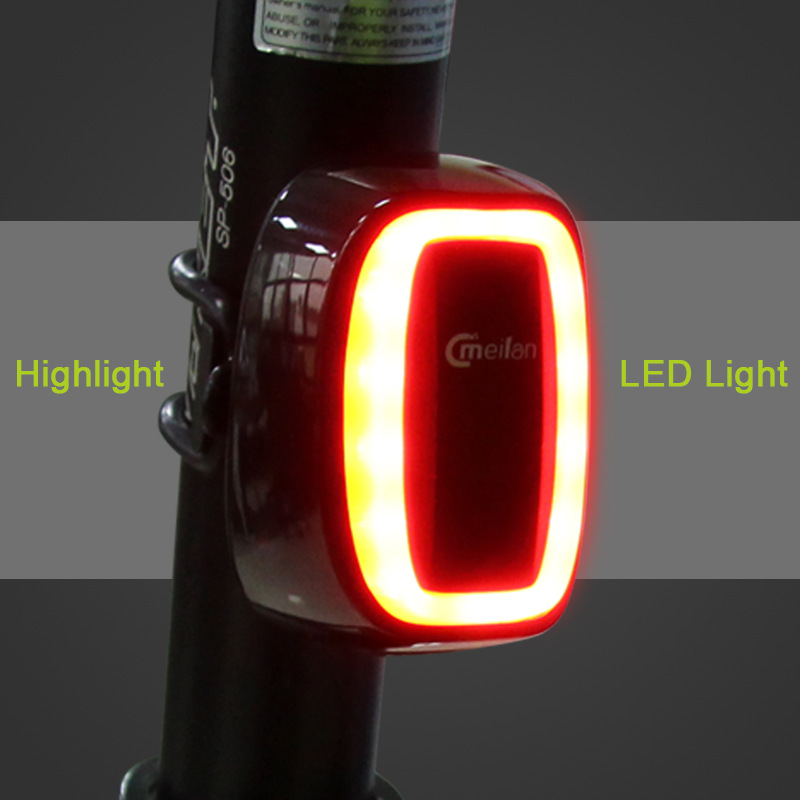Meilan - S3 Bicycle Rear Light, Wireless Remote Control
