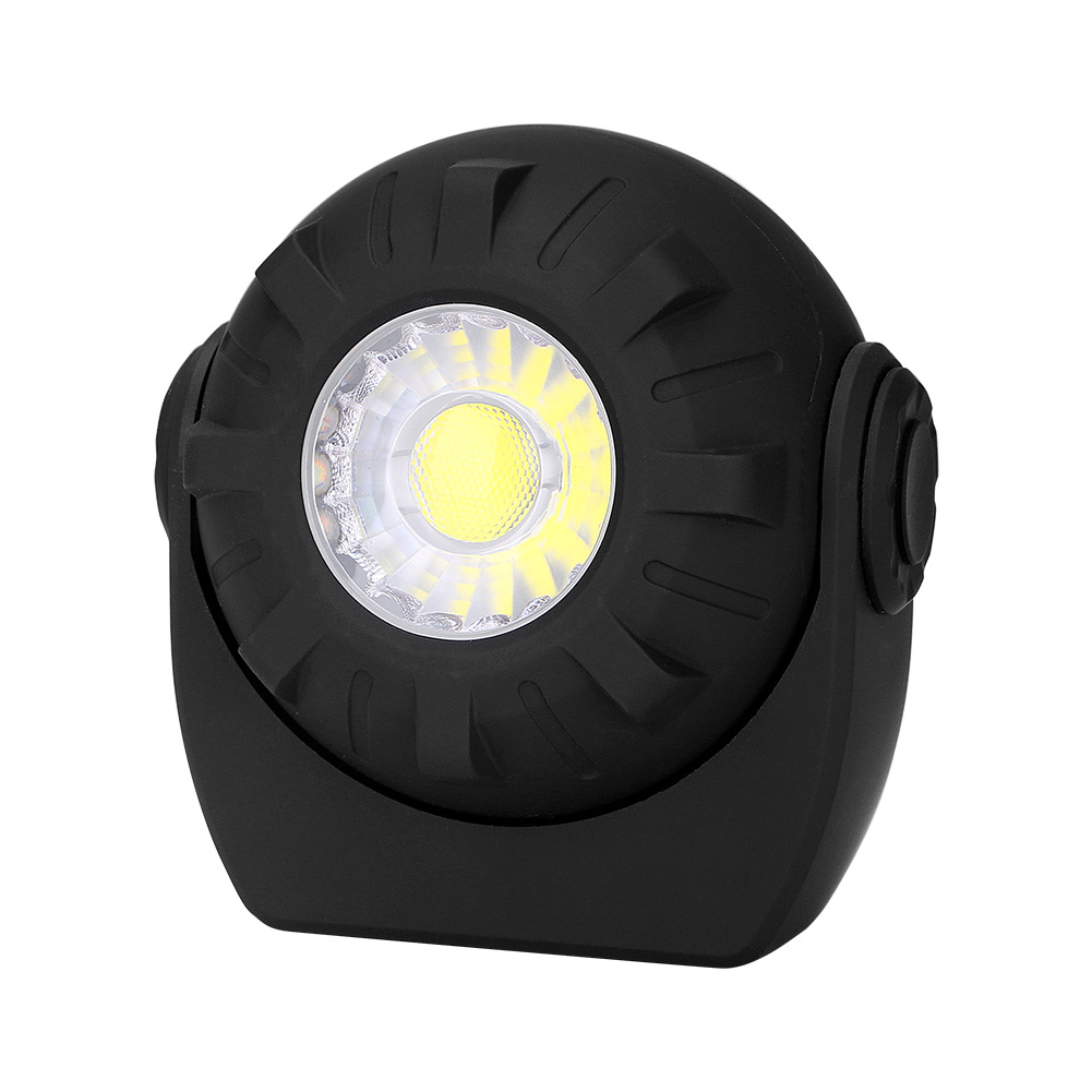 COB Rechargeable Work Light Spherical With Magnetic 180 Degree Adjustment