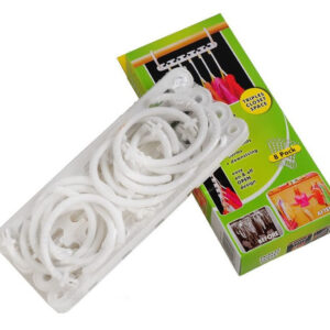 Multifunctional Foldable Windproof Clothes Rack Wardrobe Storage Clothes Rack Drying Rack Magic Clothes Rack 8 Pack