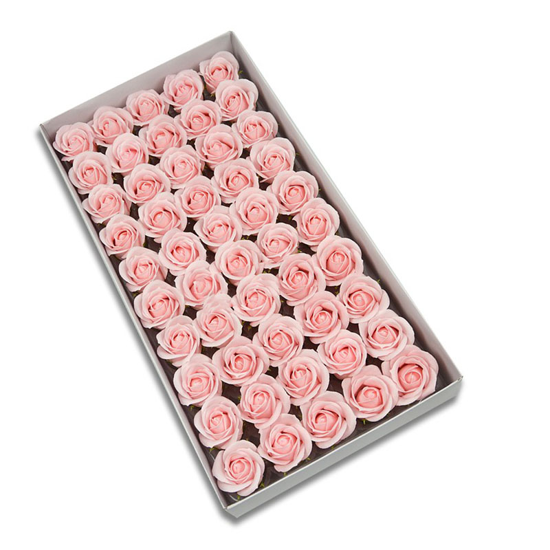 Three-layer Rose Soap Flower Head Simulation Flower Soap Flower Bouquet - Image 7