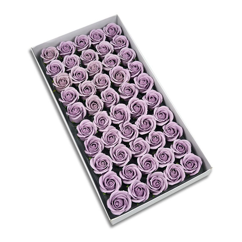 Three-layer Rose Soap Flower Head Simulation Flower Soap Flower Bouquet - Image 8