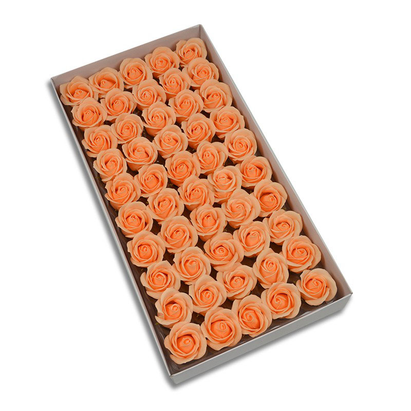 Three-layer Rose Soap Flower Head Simulation Flower Soap Flower Bouquet - Image 9