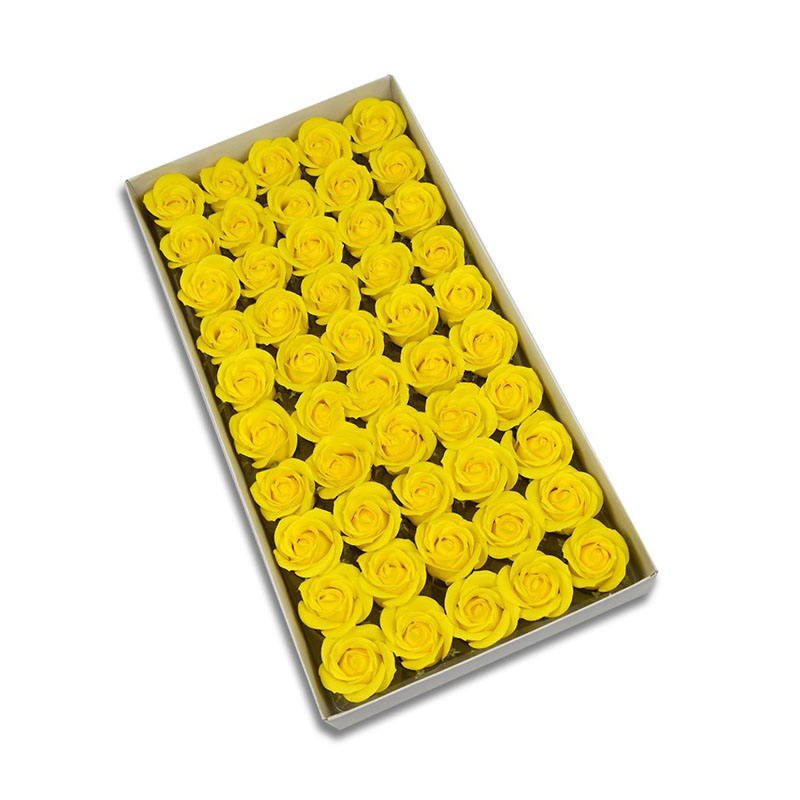 Three-layer Rose Soap Flower Head Simulation Flower Soap Flower Bouquet - Image 16