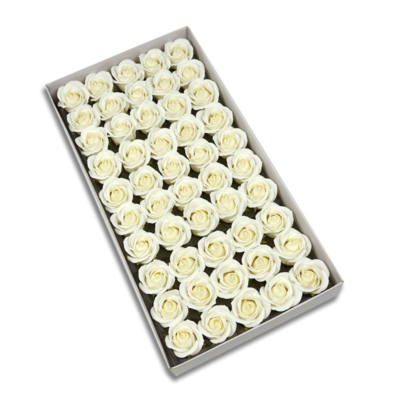 Three-layer Rose Soap Flower Head Simulation Flower Soap Flower Bouquet - Image 10
