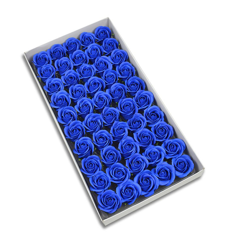 Three-layer Rose Soap Flower Head Simulation Flower Soap Flower Bouquet - Image 5