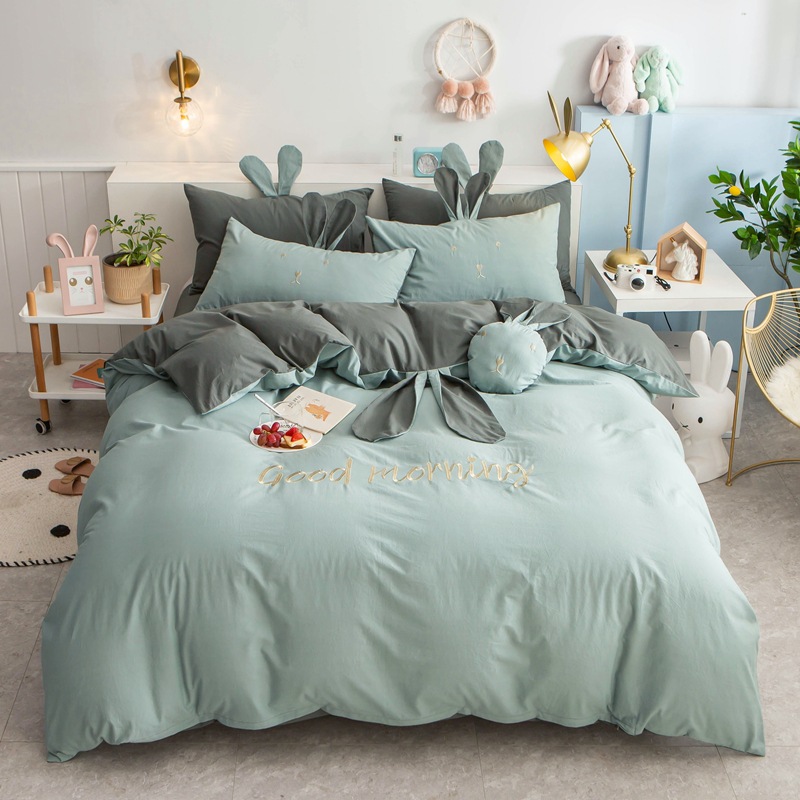 Princess Style Spring And Summer Girl Heart Quilt Bedding - Image 2