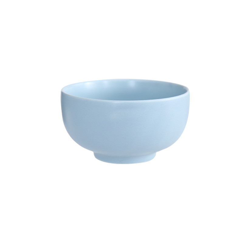 Matt Tableware Set Ceramic Rice Bowl - Image 2