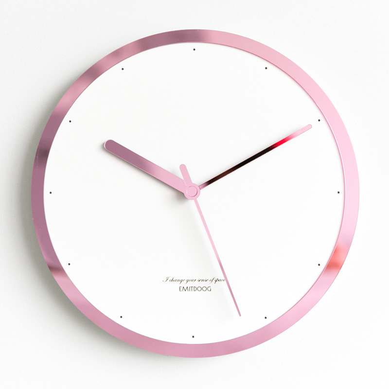 Modern Minimalist Creative Wall Clock Nordic American Living Room
