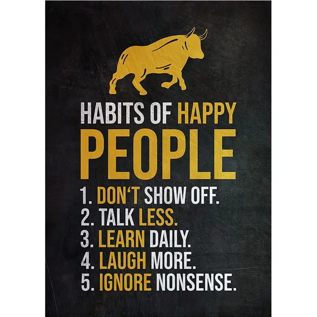 Stock Trading Quotes Poster Cross-border Temu Lazada Canvas Painting Core Decorative Painting - Image 6