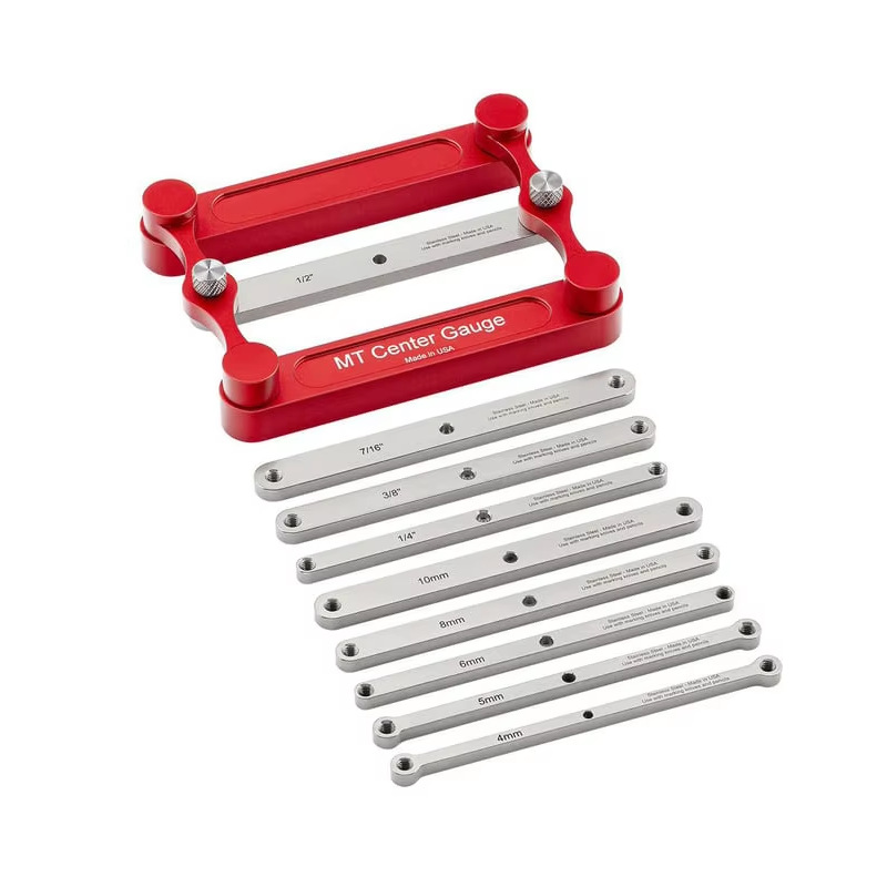 Multi-Size Red Woodworking Straight-Hole Locator - Image 3