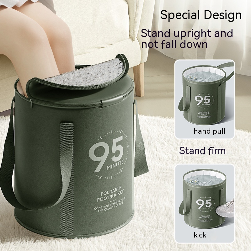 Household Folding Foot Bath Bag High Depth Over Calf Portable - Image 6