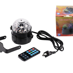 Remote control crystal small magic ball KTV flash