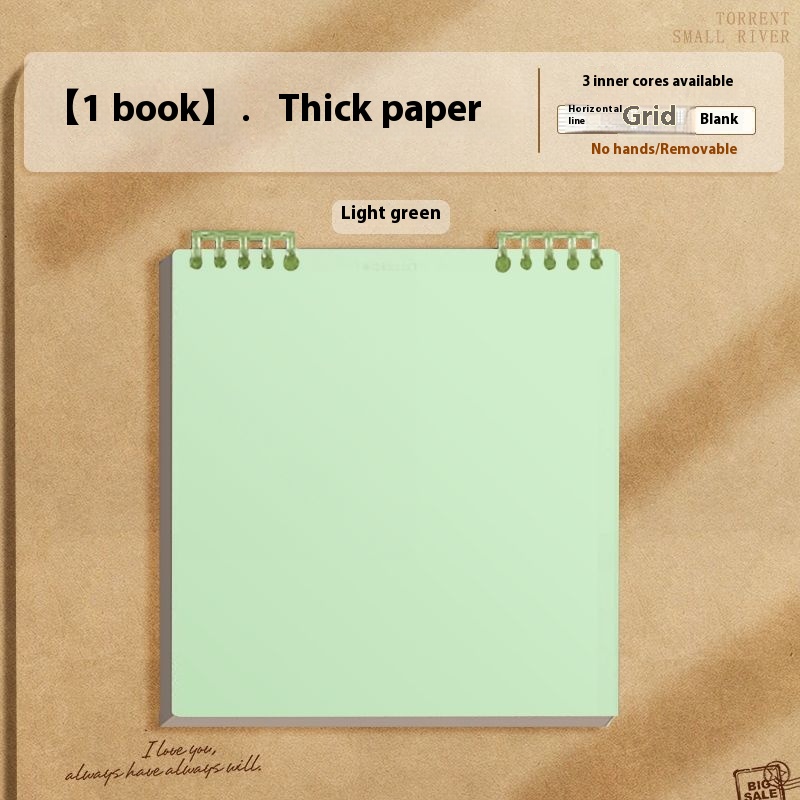 Simple Flip Up Detachable Chip Notebook - Image 4