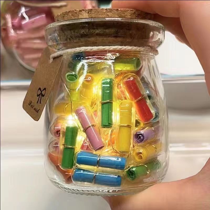 Scroll Love Confession Lucky Star Wish Bottle