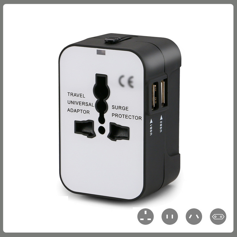 Gift Multifunctional Change-over Plug Travel Abroad Adapter Universal Conversion Plug - Image 3