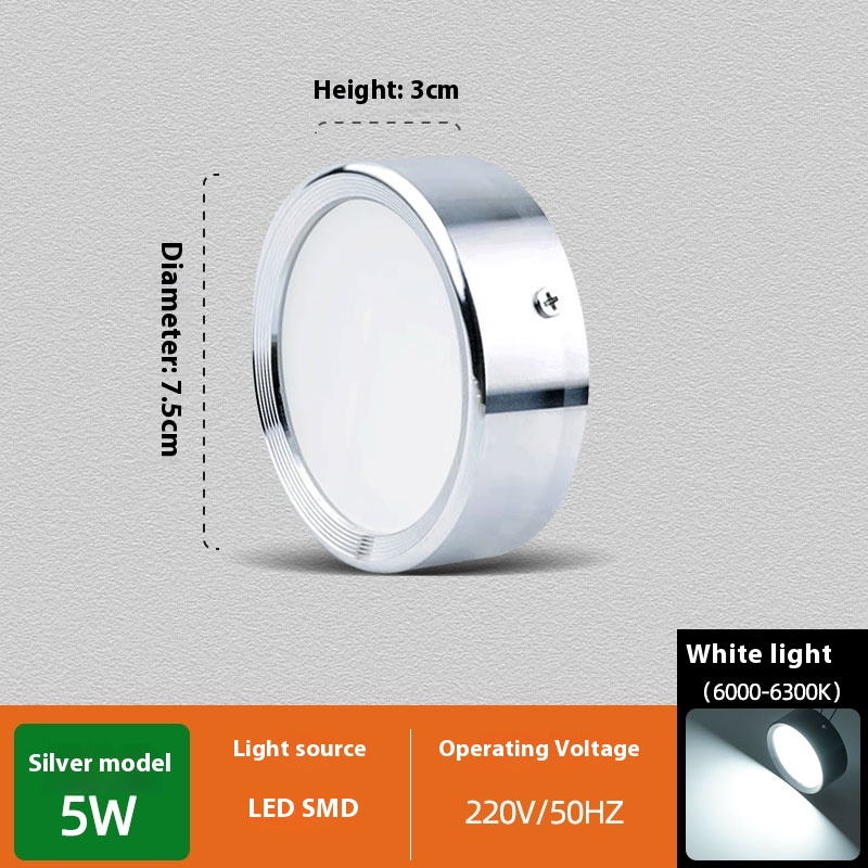 Non Perforated Ceiling Mounted Black Diffuse Hallway Ceiling Light - Image 22