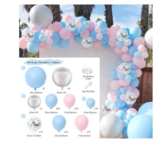 Balloon chain package